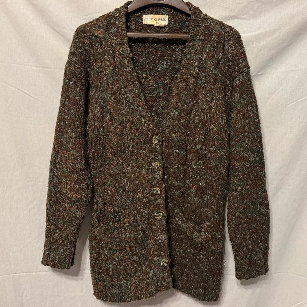 Women’s Small Peck & Peck Button-up Cardigan